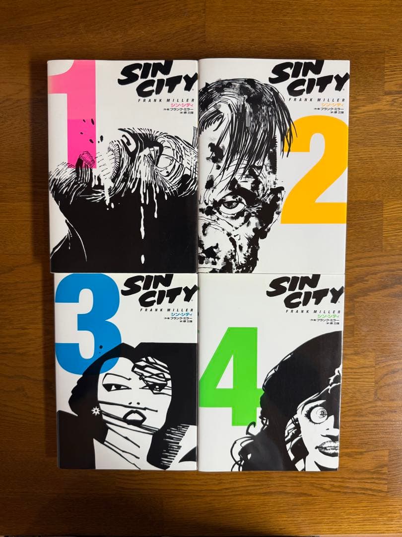 【絶版】ハードボイルド・コミックの金字塔！Sin City（シン・シティ）全4巻