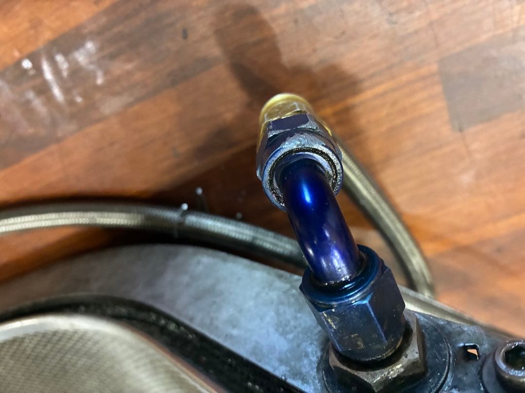 カワサキ ZRX1200R ZRX1100ラウンドオイルクーラー