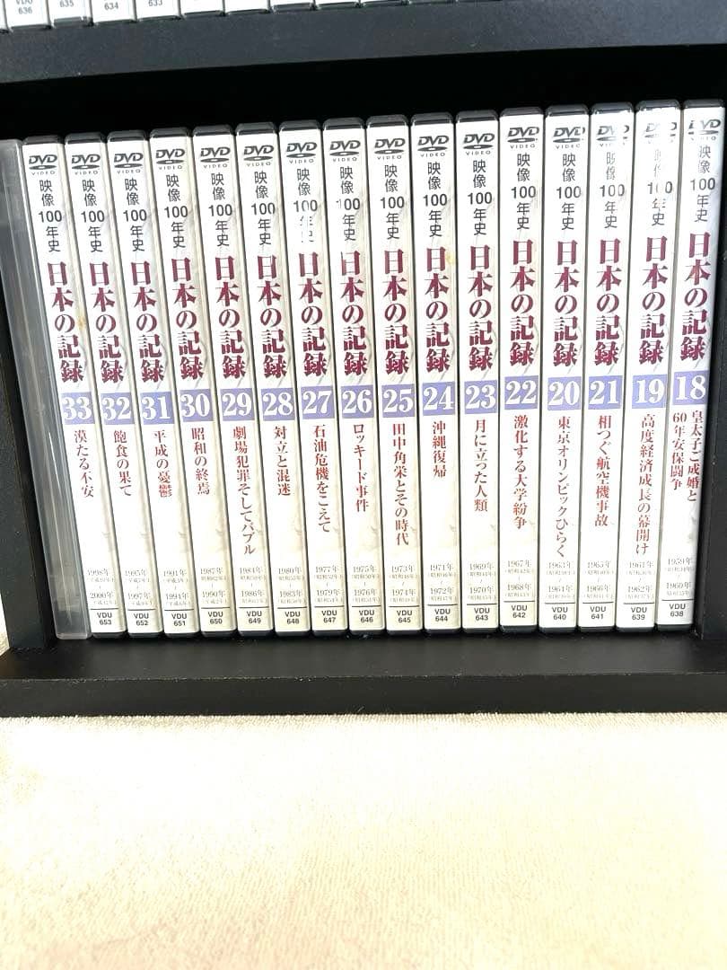 ✨映像100年史✨　日本の記録　全33巻セット
