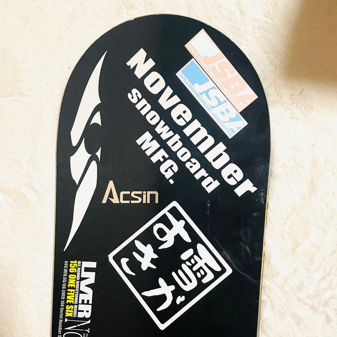 スノーボードセットNovember LIVER OGASAKA ×BURTON