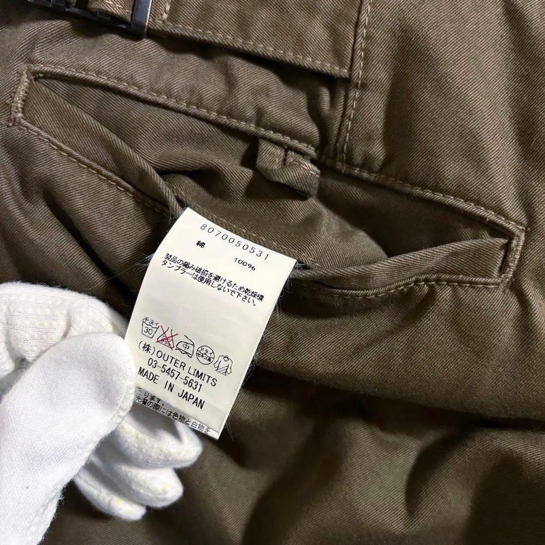 美品　ナイジェルケーボン　ブリティッシュアーミーパンツ　カーゴパンツ　 36