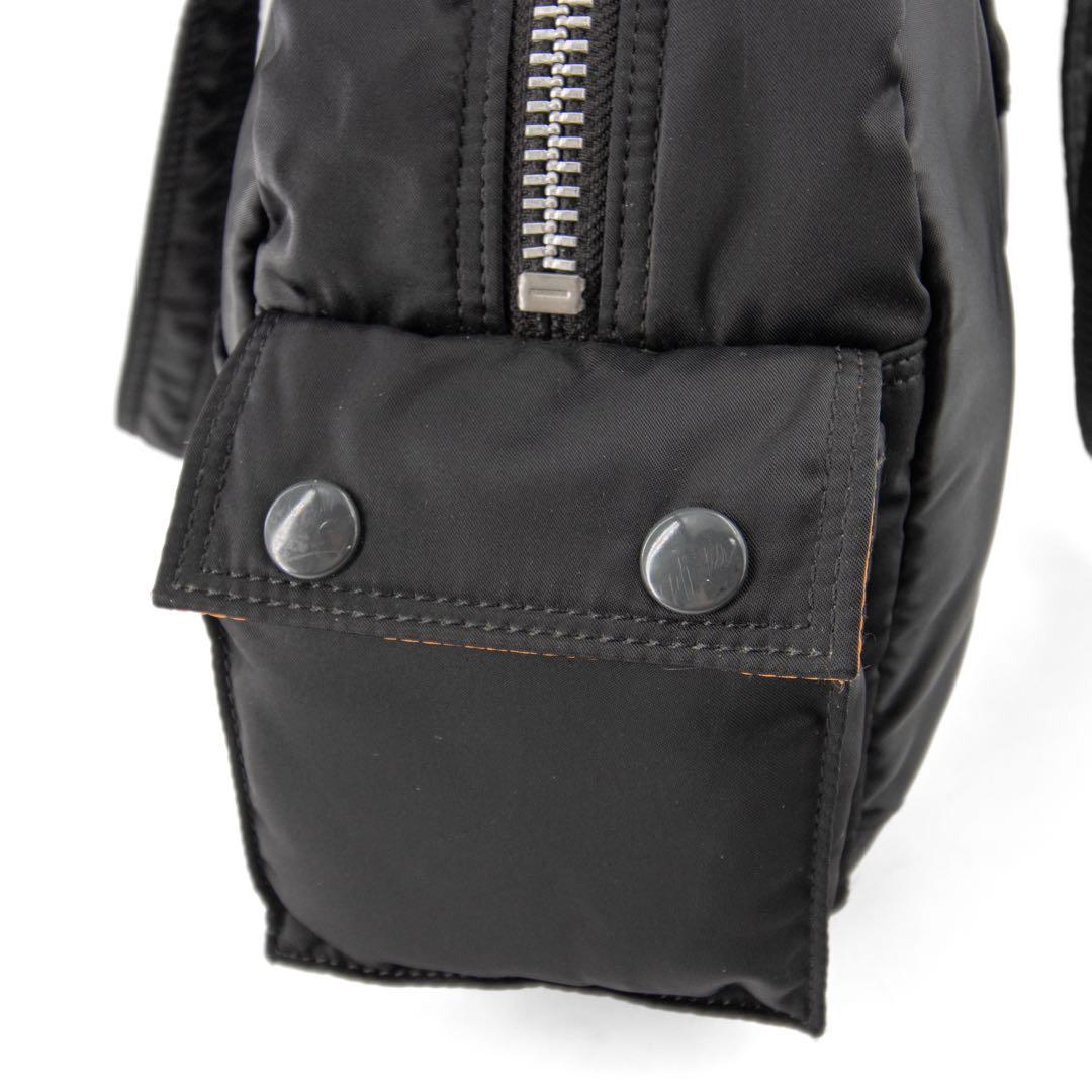 Z984【美品】ポーター／タンカー　ボストンバッグ　ダッフル　ナイロン　ブラック