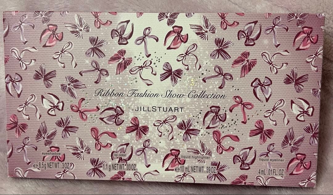 新品未開封2025 ジルスチュアート リボンファッション ポーチ付きコフレセット