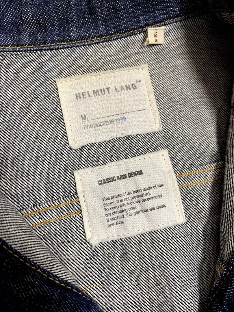 HELMUT LANG デニムジャケット 本人期　1999