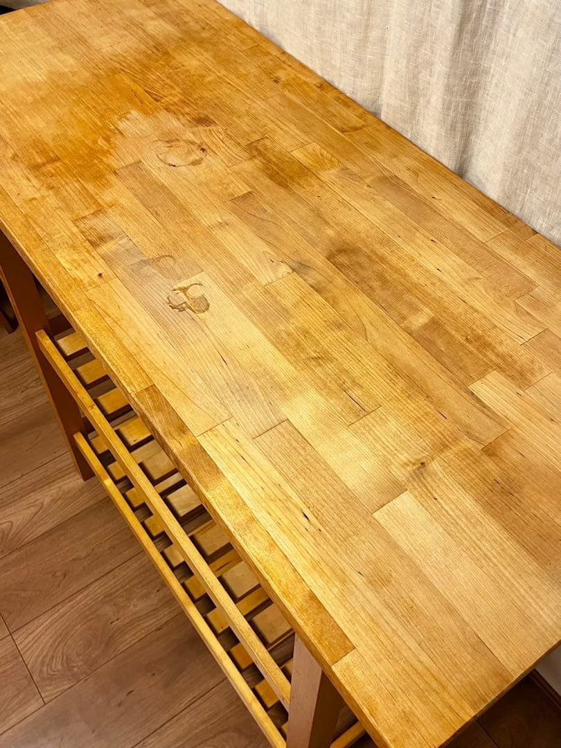 IKEA イケア フォルホイア　キッチンワゴン 木製