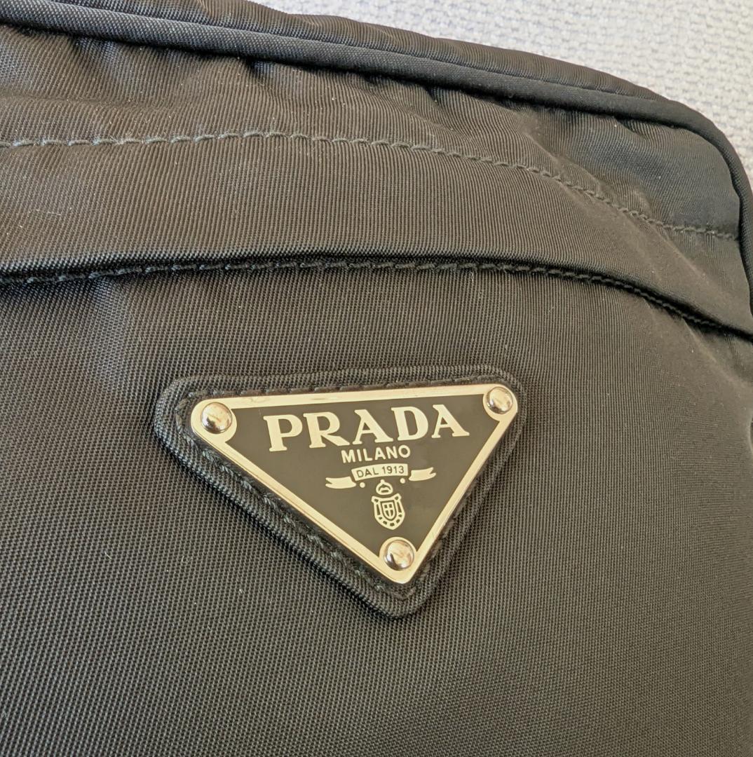 T*A様 PRADA ２VL001 プラダ ウエストポーチ ボディバッグ ブラッ