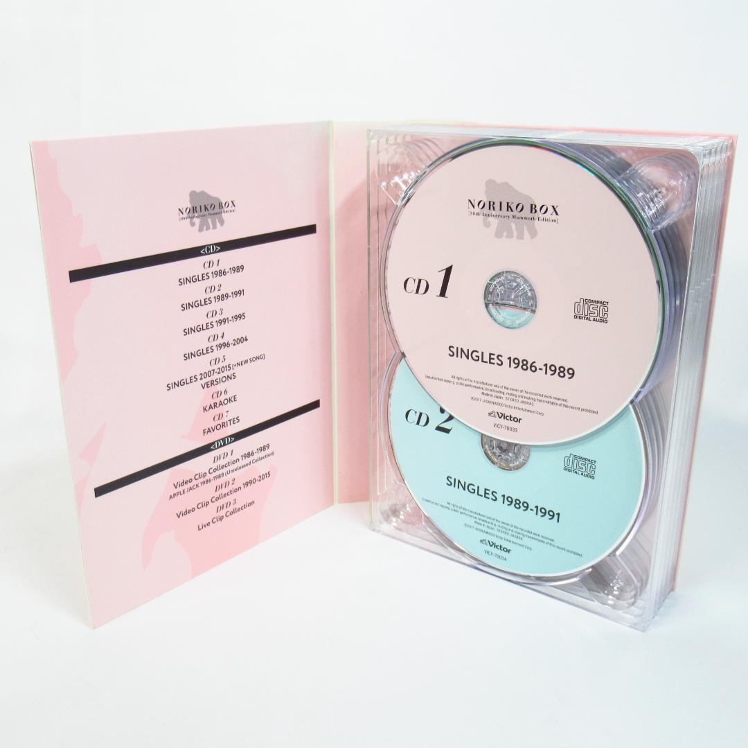 酒井法子 NORIKO BOX 30th 完全生産限定盤【CD7枚+DVD3枚】
