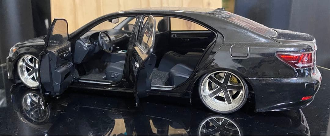 入手困難　希少　レア　レクサス　LS600 1/18 カスタム