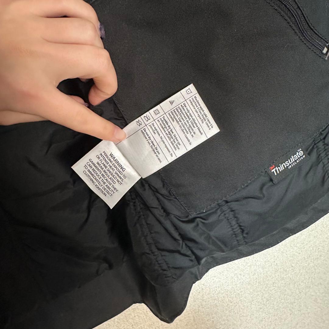 Carhartt ブラック ダック ベスト 中綿 クイックダック　メンズS