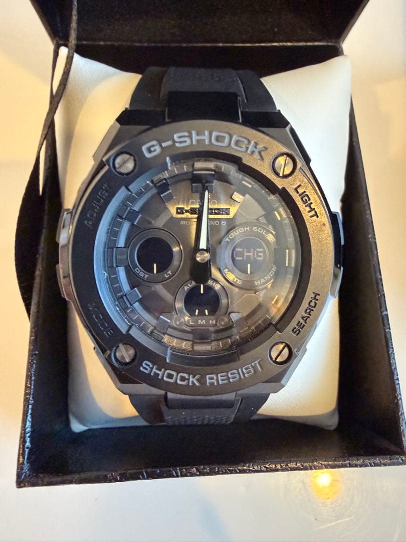 G-SHOCK GST-W300G-1A1JF ブラック