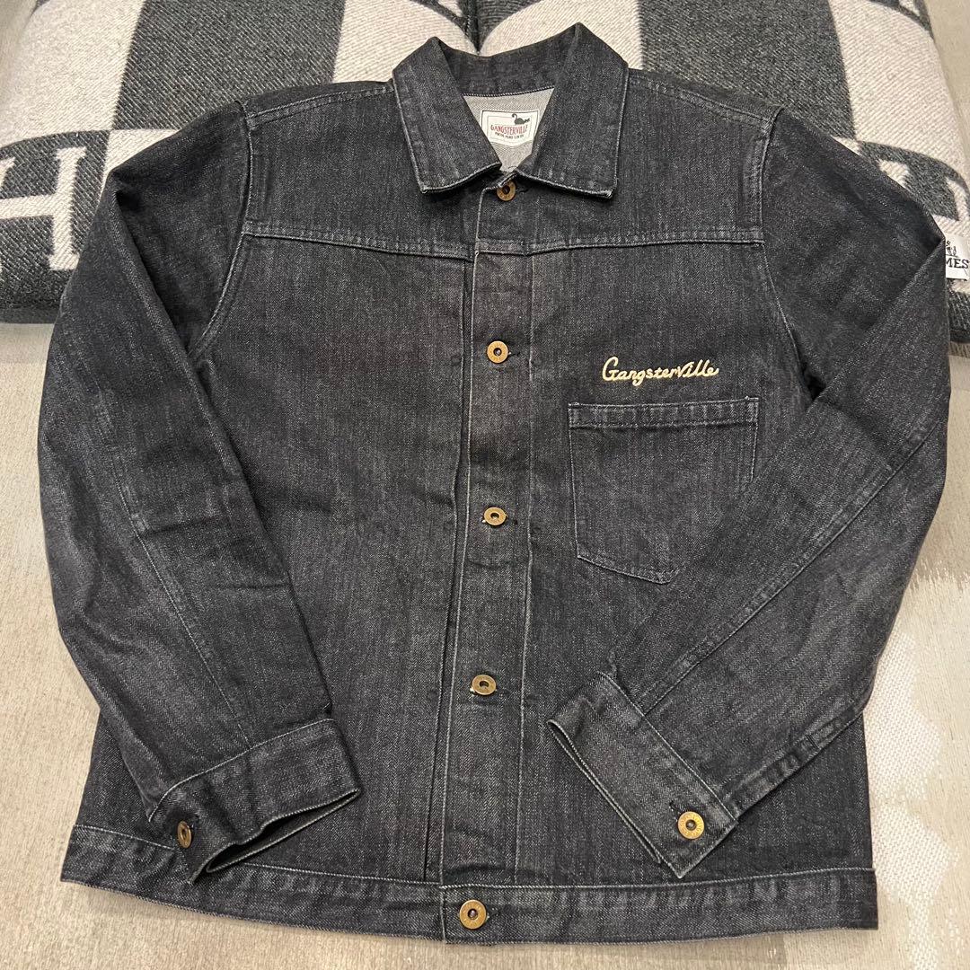 ⭐️激レア⭐️GangsterVille ギャングスタービル　デニムジャケット　Ｌ