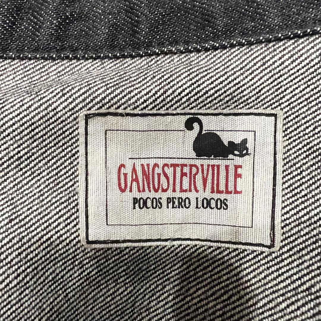 ⭐️激レア⭐️GangsterVille ギャングスタービル　デニムジャケット　Ｌ