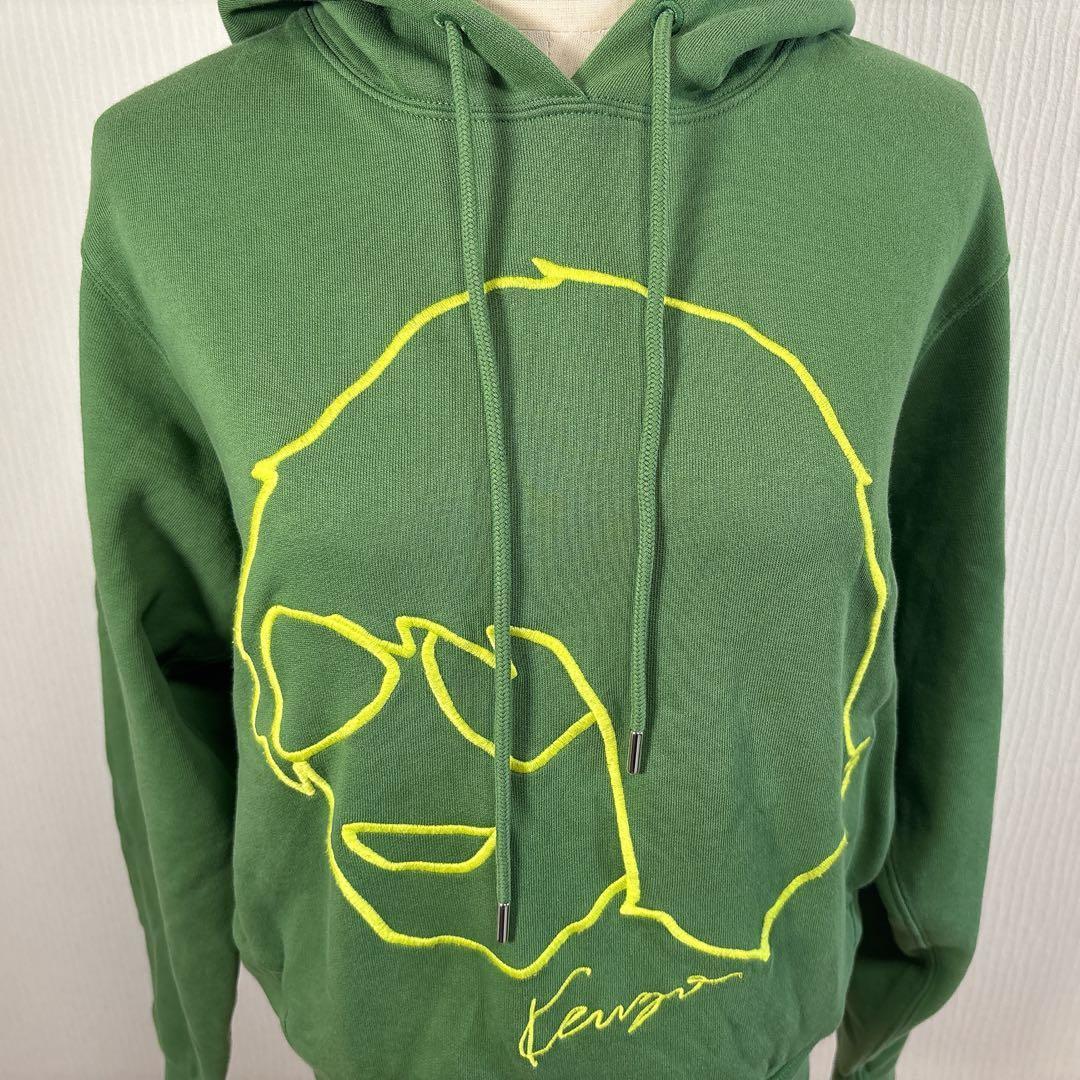 KENZO TAKADA ケンゾー フーディー パーカー M 刺繍 長袖 稀少