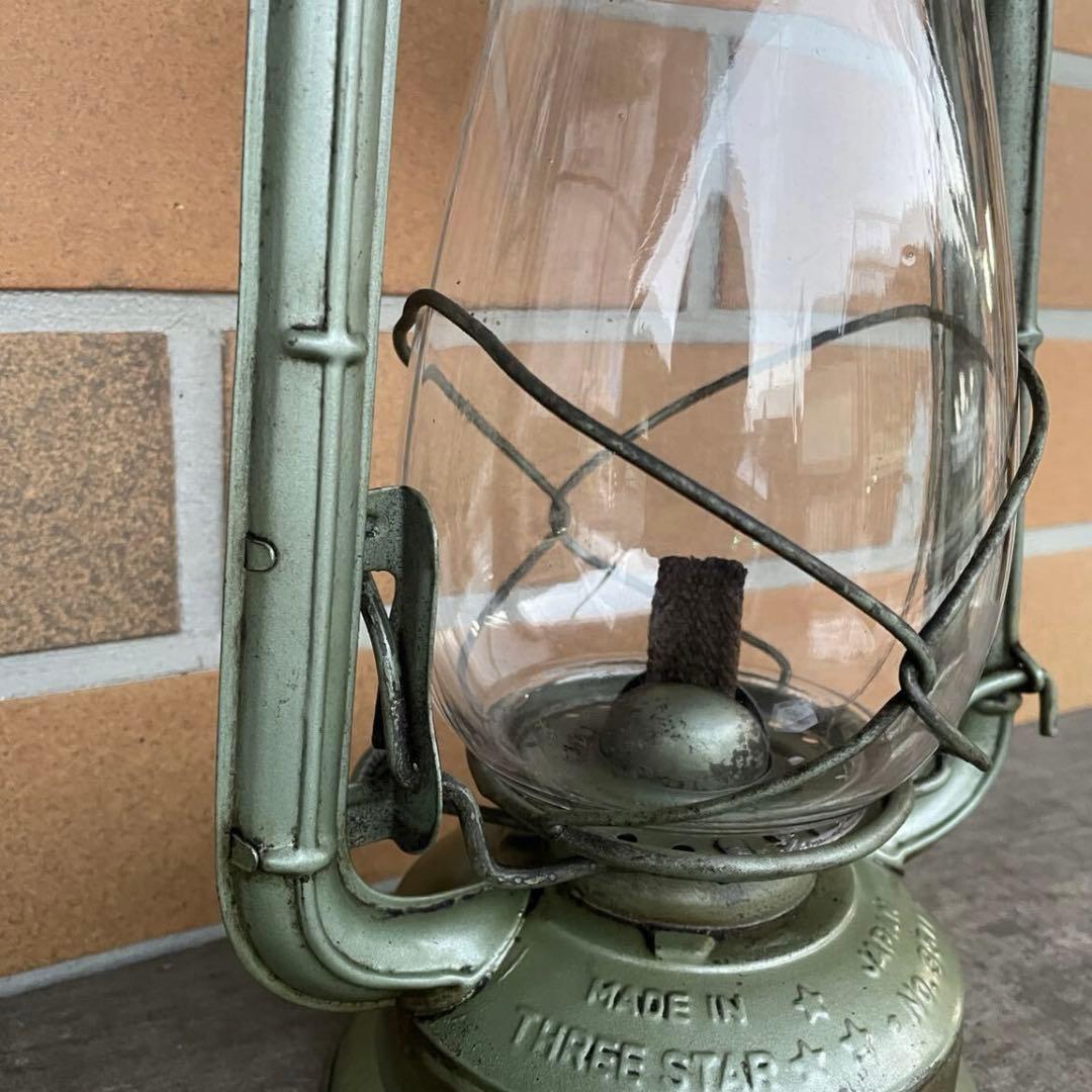 オイルランタン NO.3511 ハリケーンランタン　スリースター　ヴィンテージ