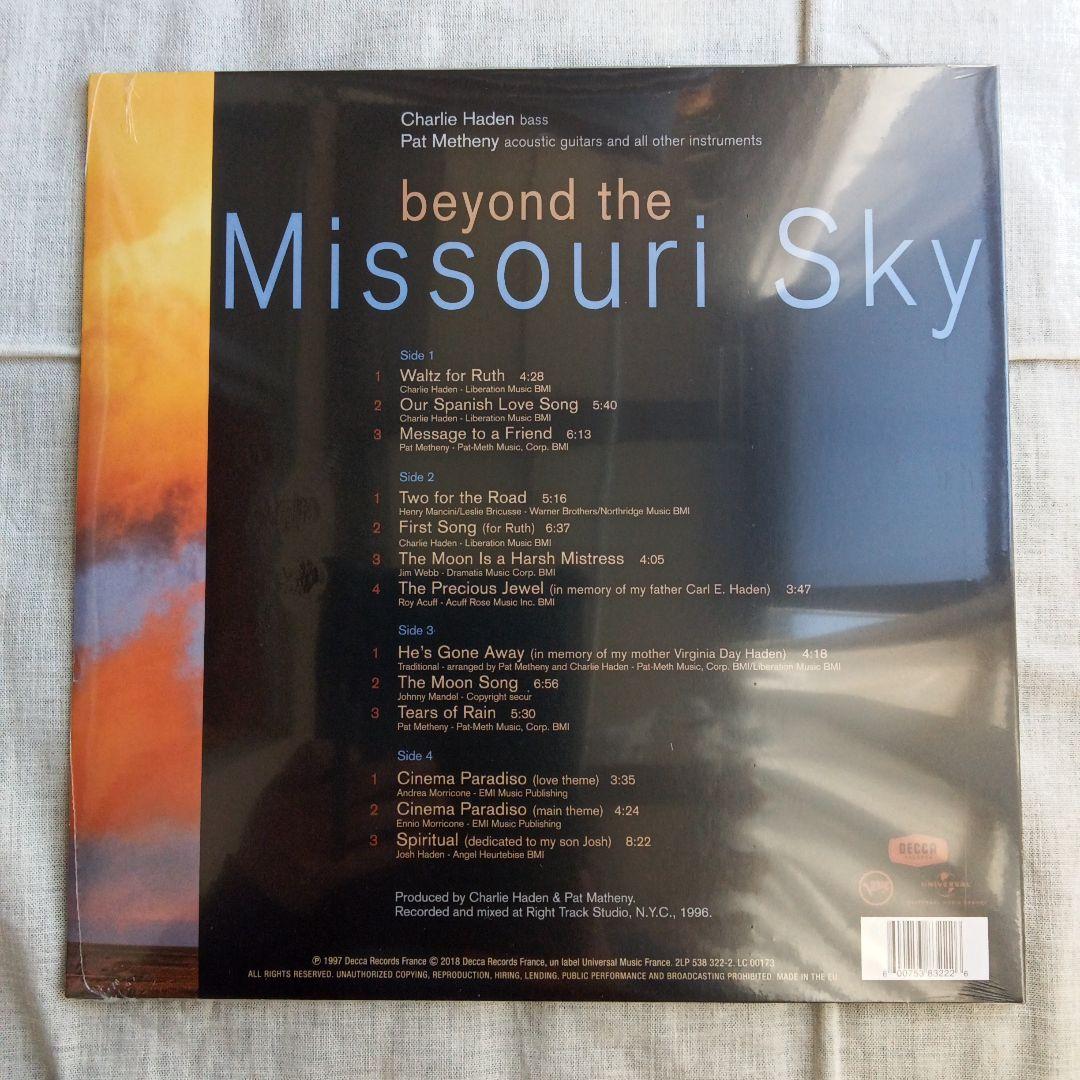 【新品未開封】PAT METHENY Missouri Sky 2LP