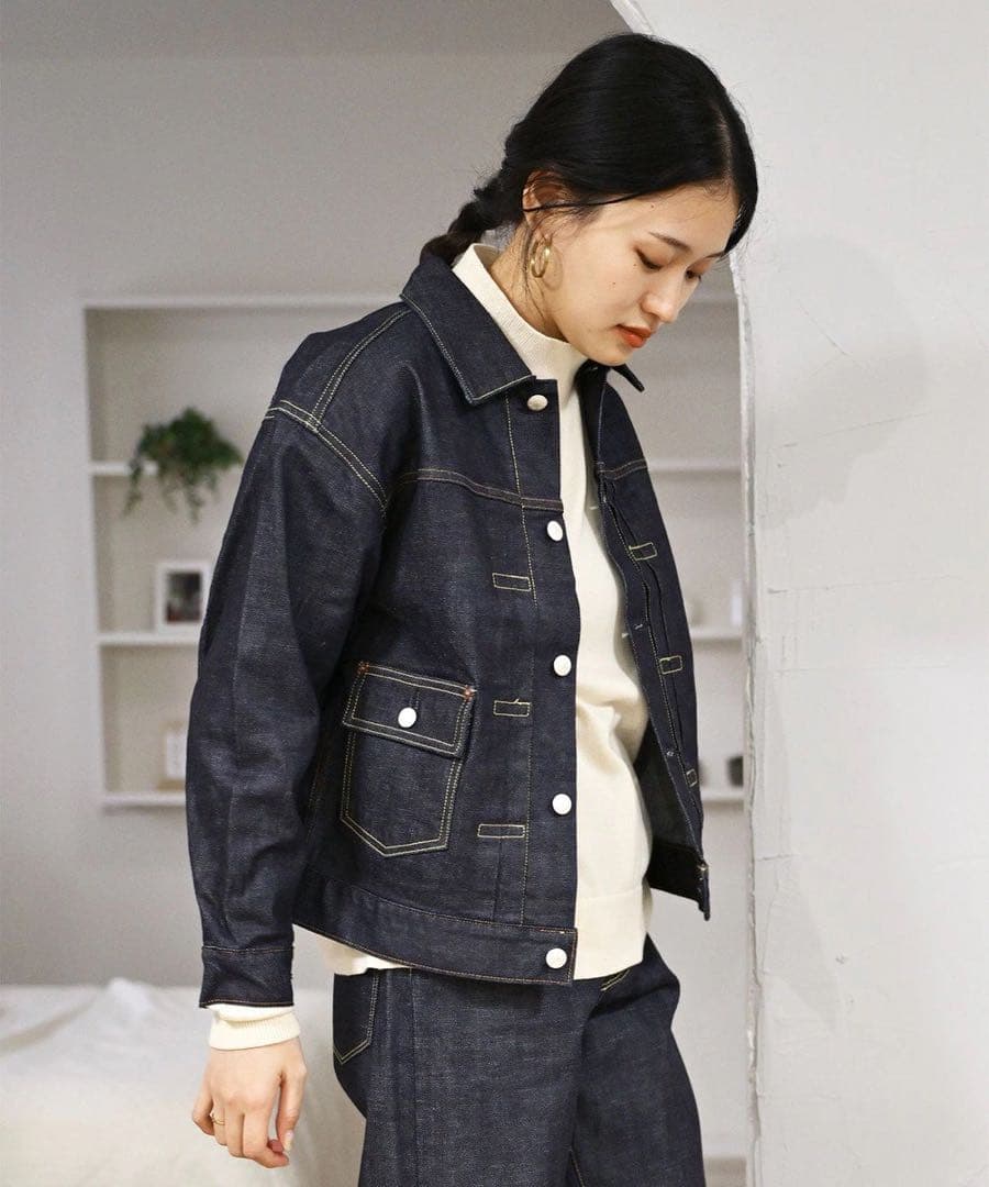 【caqu 】modern jacket type 2nd. デニムジャケット