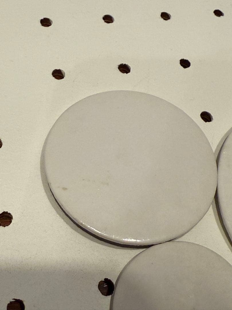 最初期　マルジェラ　ホワイト 缶バッジ　 5個セット