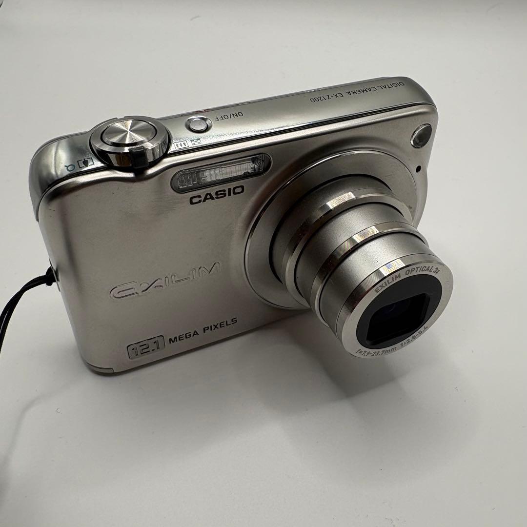 CASIO EX-Z1200 シルバー 動作確認済み コンデジ デジタルカメラ