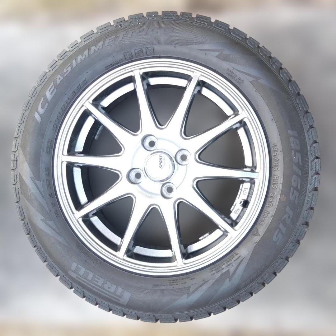 185/65 R15 スタッドレスタイヤ・ホイールセット