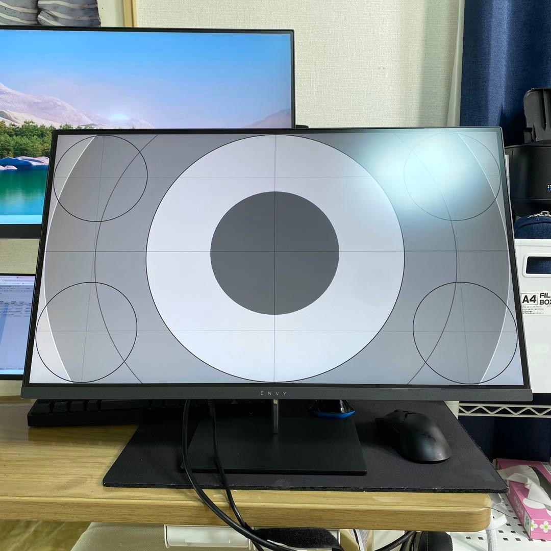 HP ENVY 27s 4k IPSモニター　【美品】