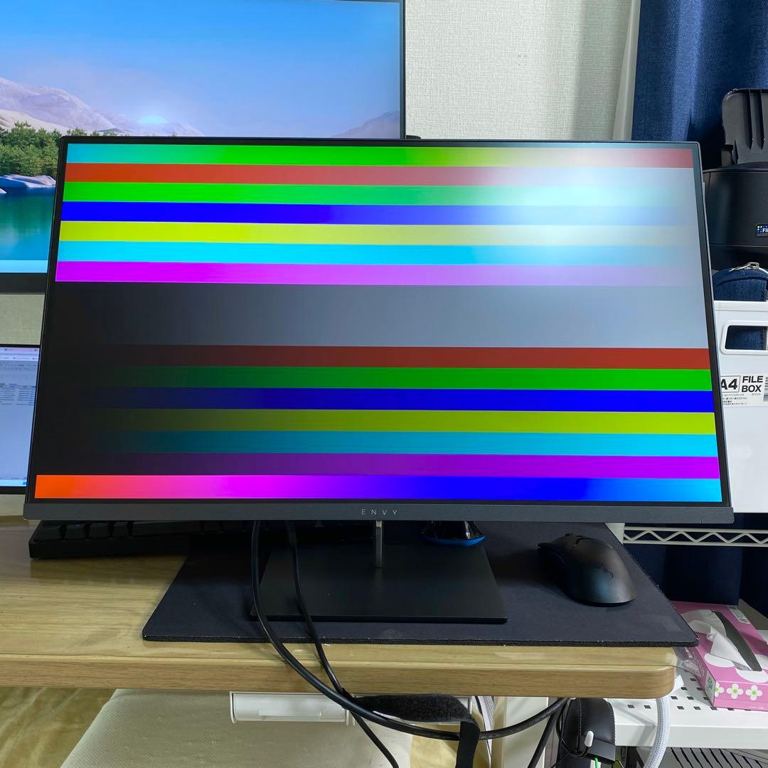 HP ENVY 27s 4k IPSモニター　【美品】