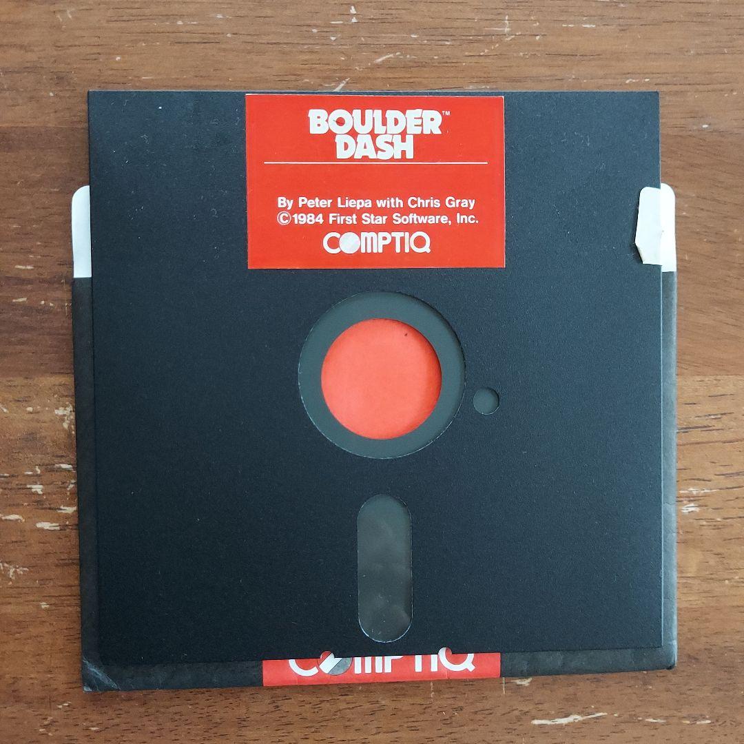 バルダーダッシュ　チャンピオン・バルダーダッシュ　ゲームソフト　PC-8801用