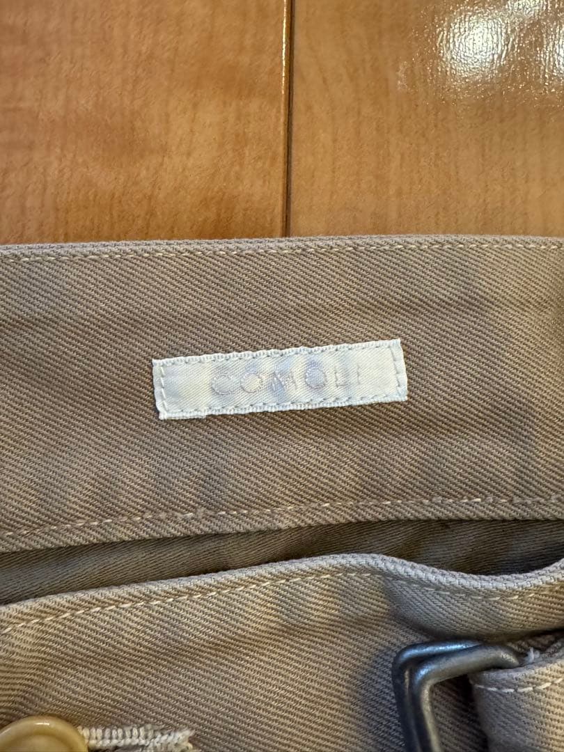 COMOLI Belted Chino Pants サイズ2