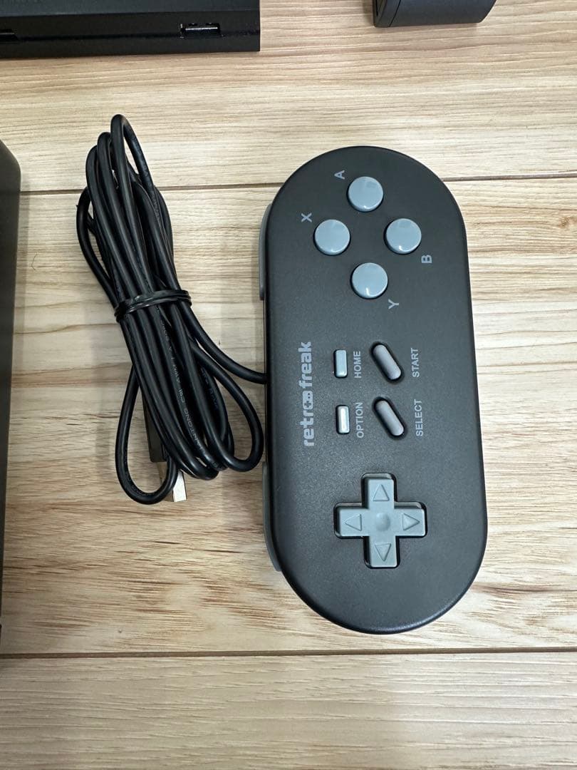 本体 retro freak コントローラーセット ブラック