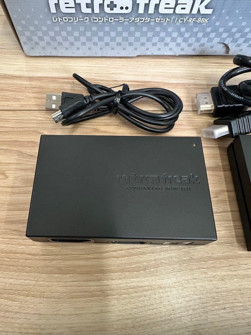 本体 retro freak コントローラーセット ブラック