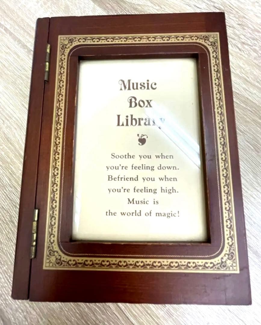 【つば九郎様】10周年記念 Music Box Library リング