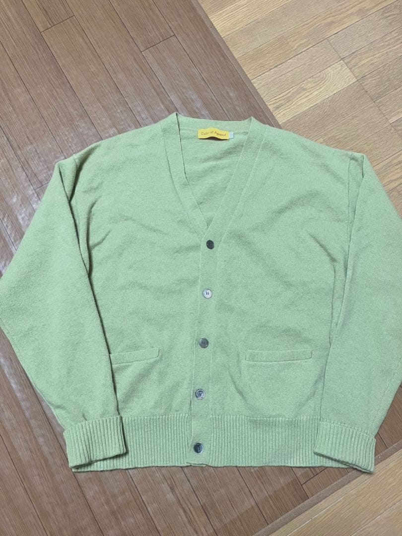 トップス Color at Against Wool Cardigan props