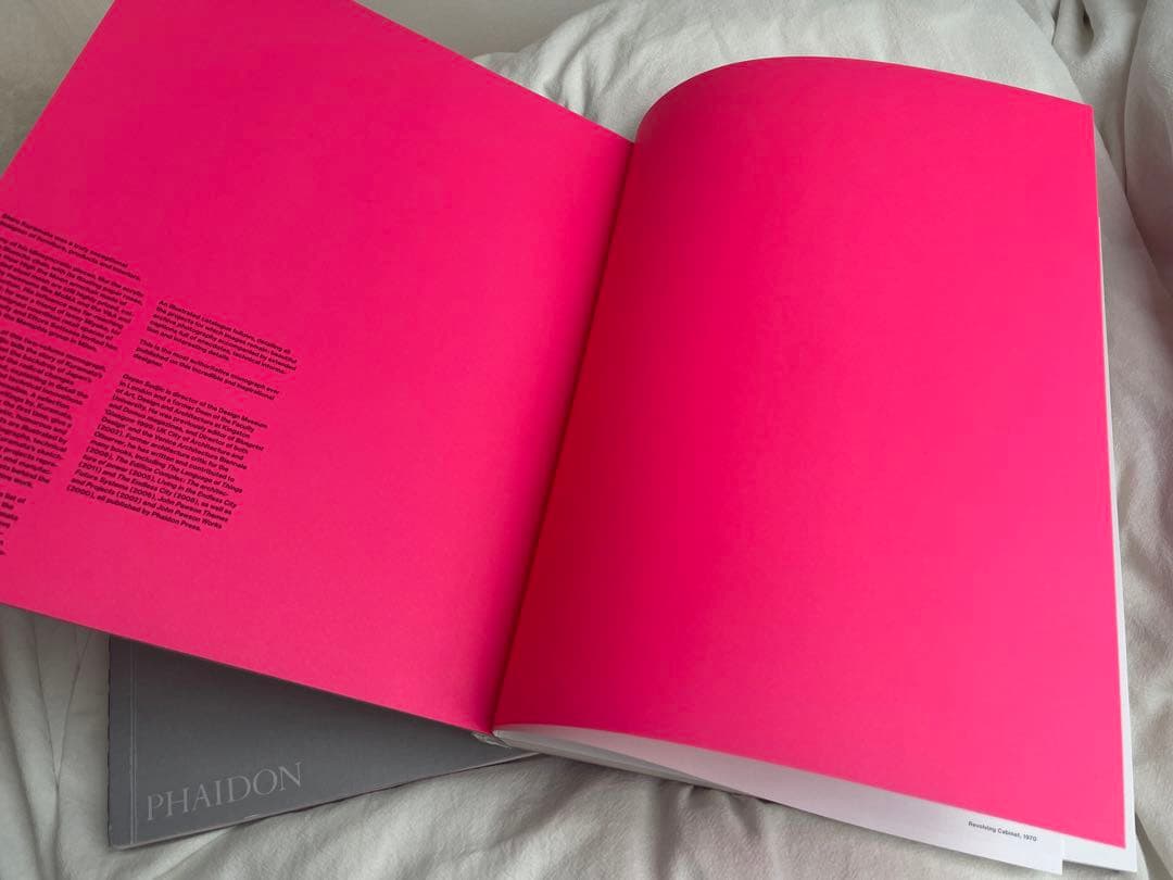 Shiro Kuramata PHAIDON 倉俣史朗　作品集