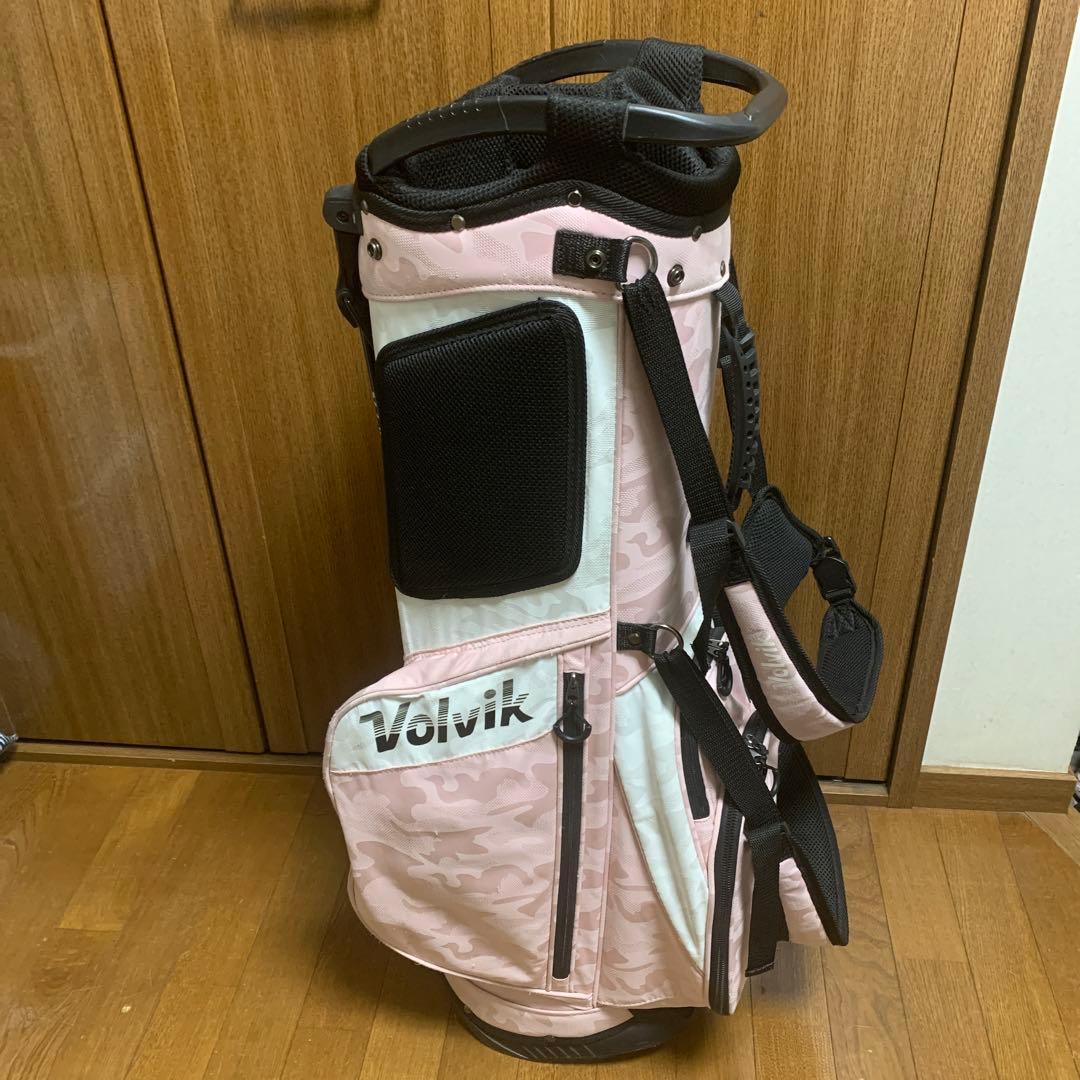 ▲希少▲ Volvik ピンク迷彩　キャディバッグ