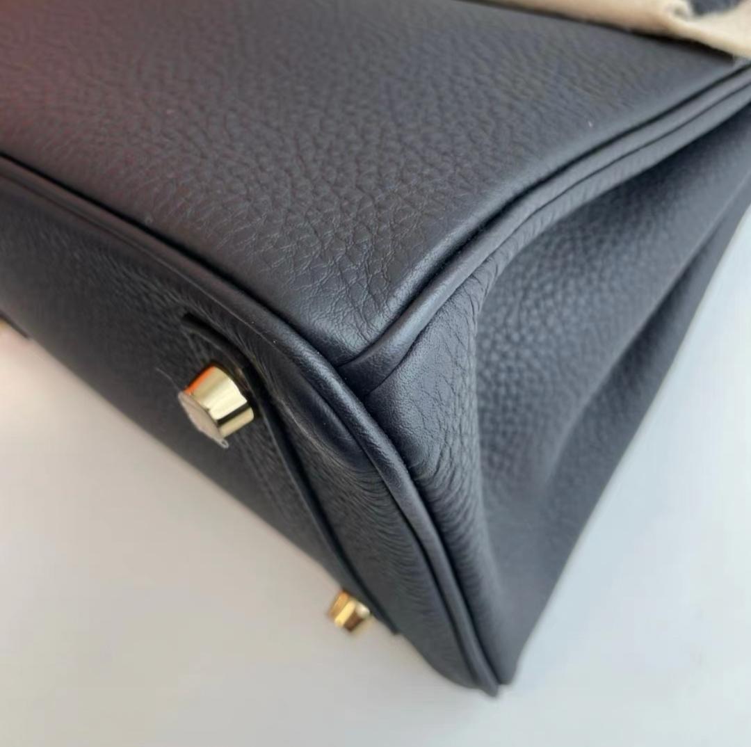 HERMES バーキン 25 ブラック ハンドバッグ
