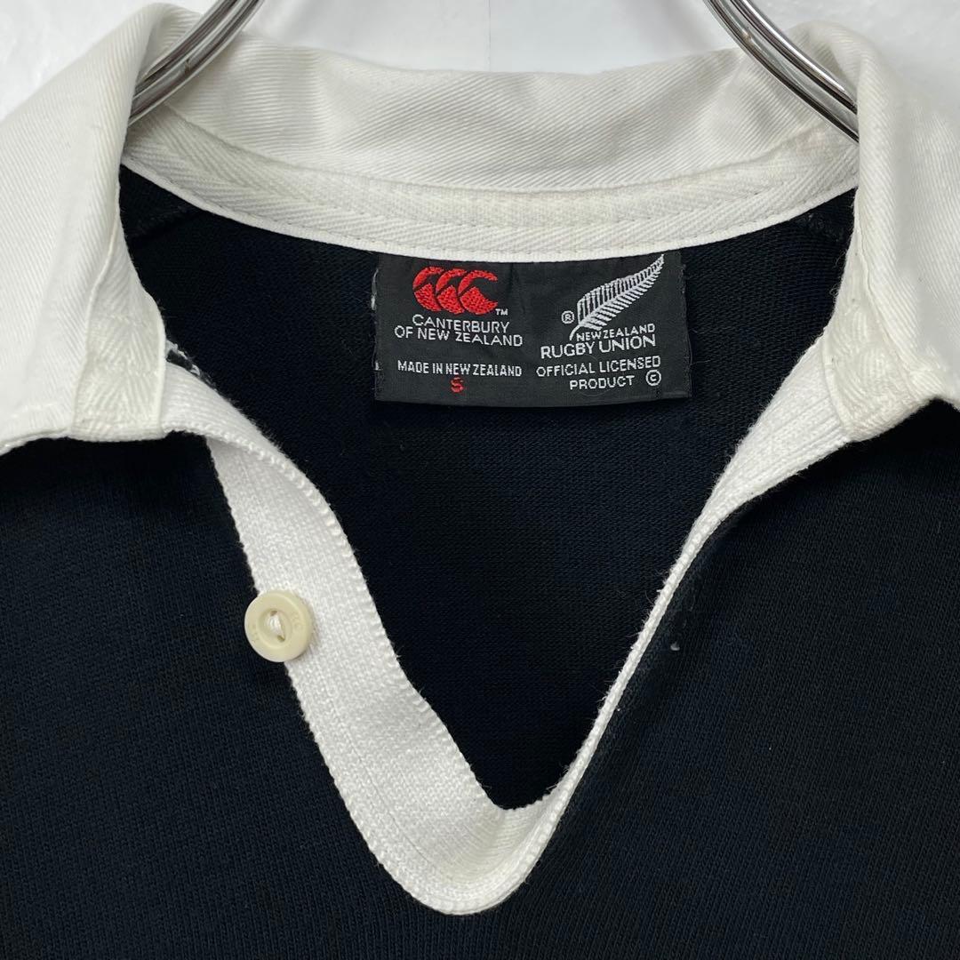 カンタベリー　オールブラックス　ラガーシャツ　ポロシャツ