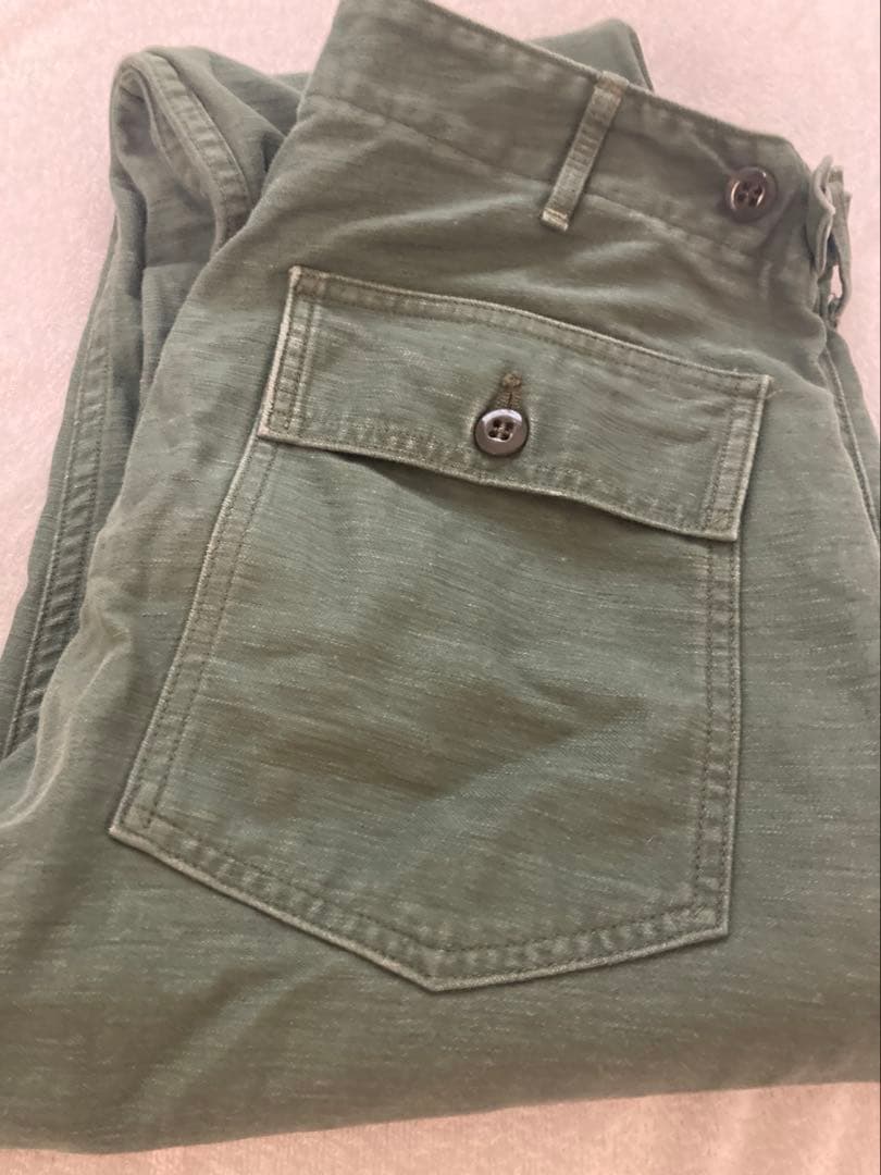 オアスロウ　orslow ファティーグパンツ　ベイカーパンツ