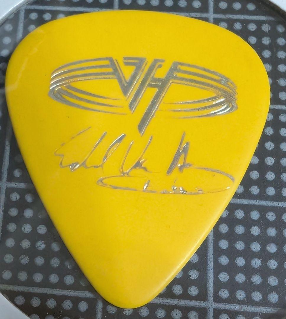 95年来日公演 ヴァン・ヘイレン エドワード・ヴァン・ヘイレン ギターピック！