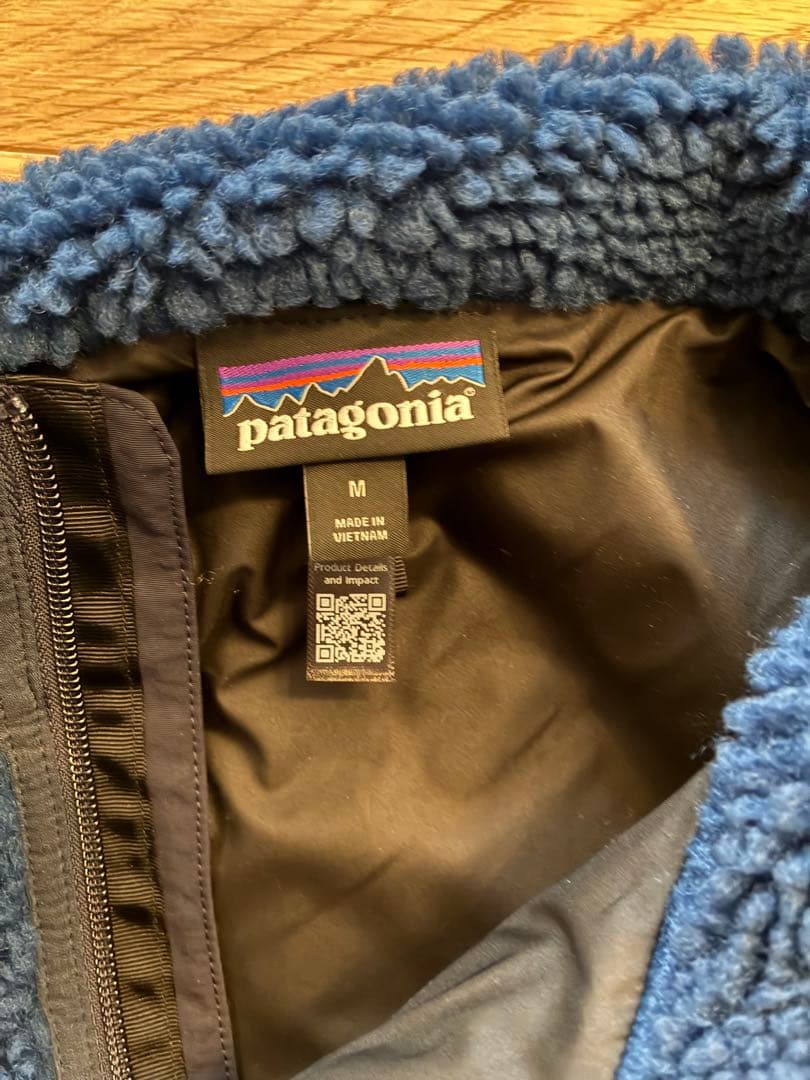 Patagonia フリースベスト M ネイビー
