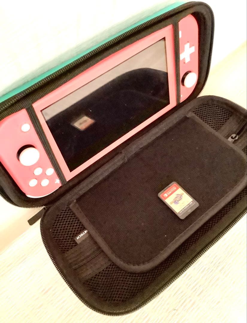 Switch Lite 本体 & ソフト 「モンハンRISE」 & EVAポーチ