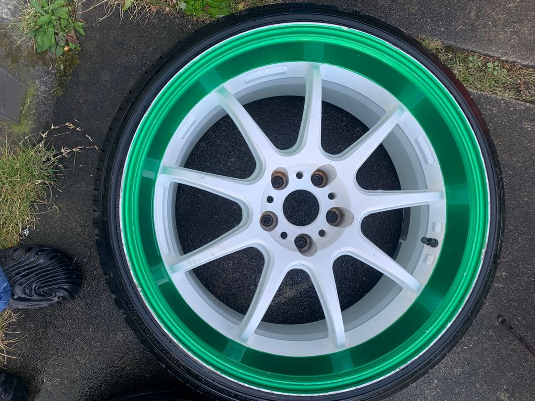 19インチWORK EMOTION D9R 9.5j 10.5jカスタムペイント