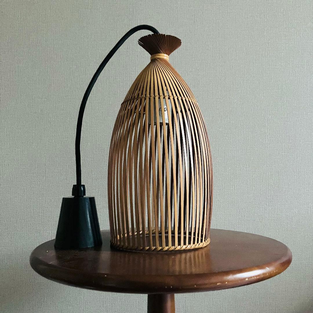 70'S 民藝 ヤマギワ 竹 ペンダントライト セット ジャパニーズモダン