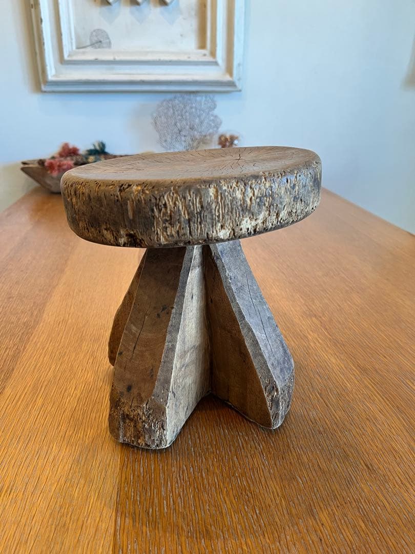 【JL】 セヌフォスツール トンガ族スツール アフリカスツール