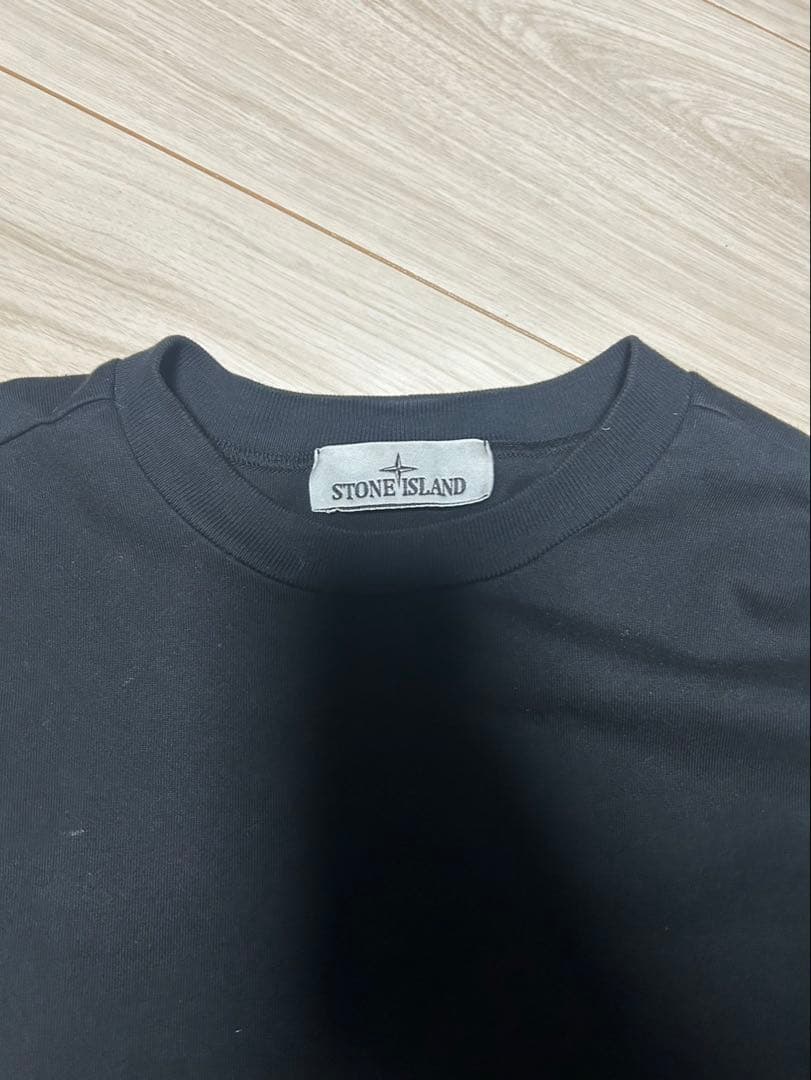 STONE  ブラック トレーナー　S