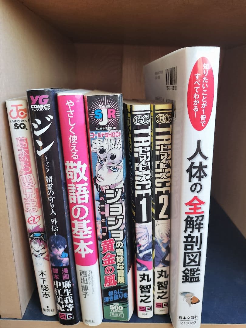 伝説の勇者の伝説 1・2、ロードの冒険譚、シン・ジョジョ、人体の全解剖図鑑、