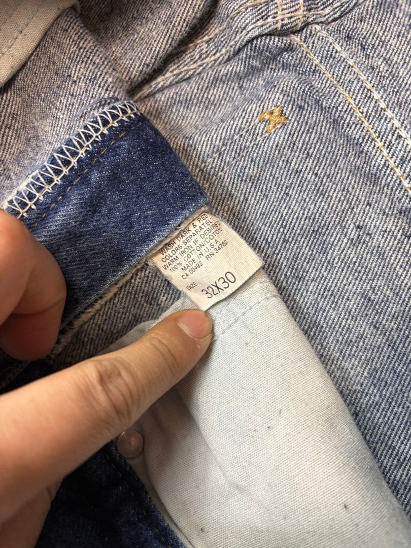 Lee デニム　濃い濃い　32×30 アメリカ製