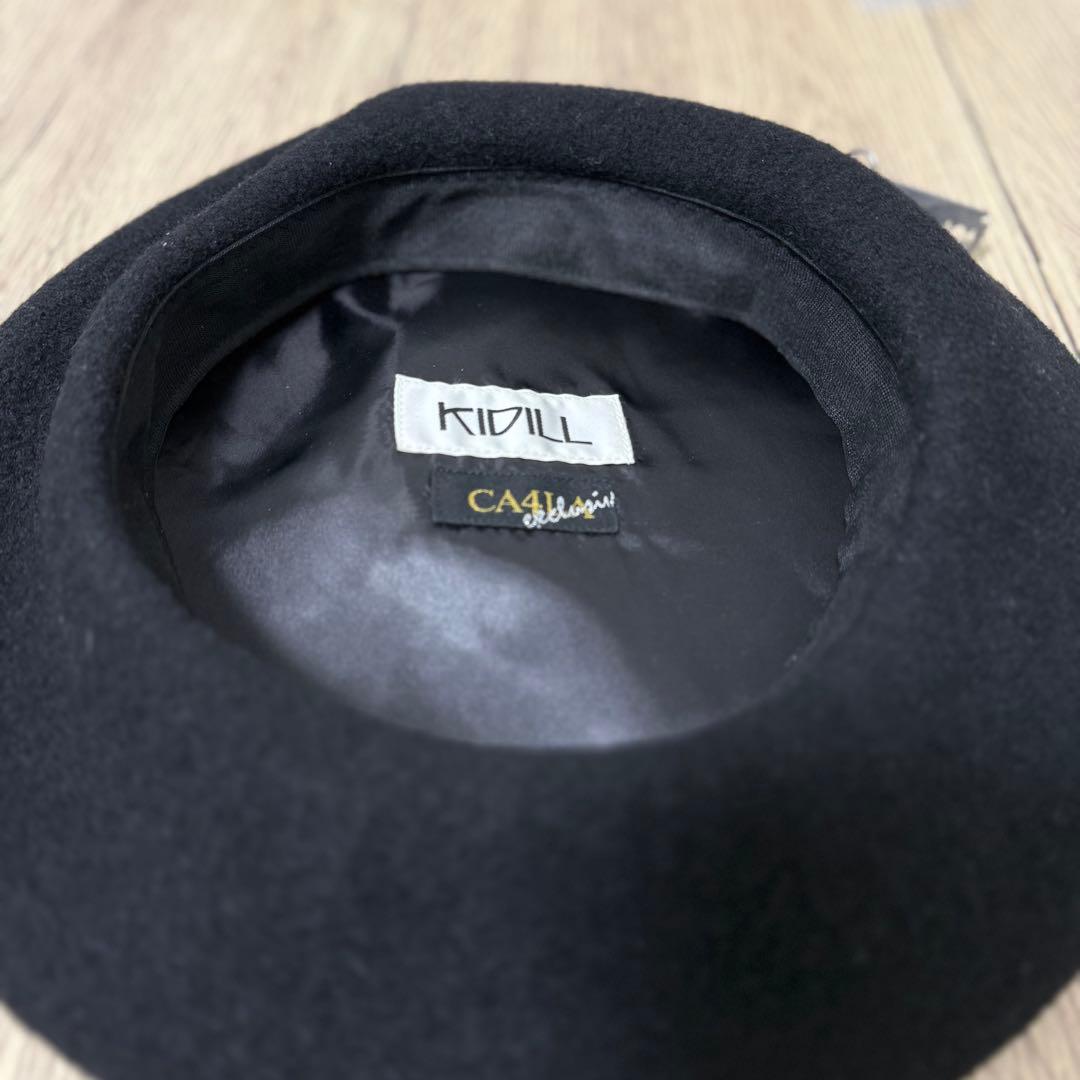 21-22AW KIDILL × CA4LA コラボ ビッグベレー帽