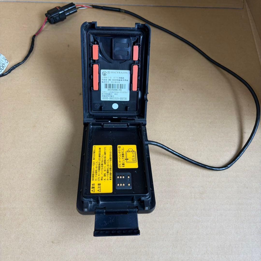 ETC バイク用　日本無線　JRM-12 一体型　動作確認済み