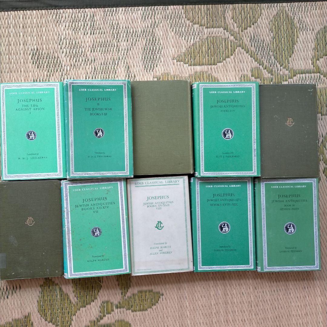 Josephus Agst Apion,Jewis War, Antq(全10)