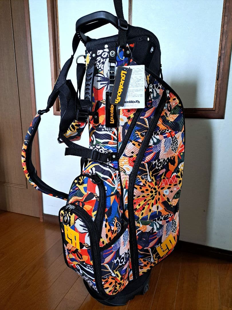 LOUDMOUTH 軽量 スタンド付き キャディバッグ