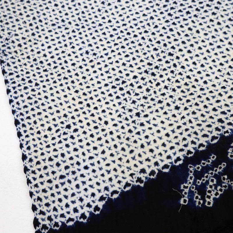 《有松しぼり浴衣◆反物■三浦絞■キングサイズ◆紺■木綿◆夏着物■反25-156》